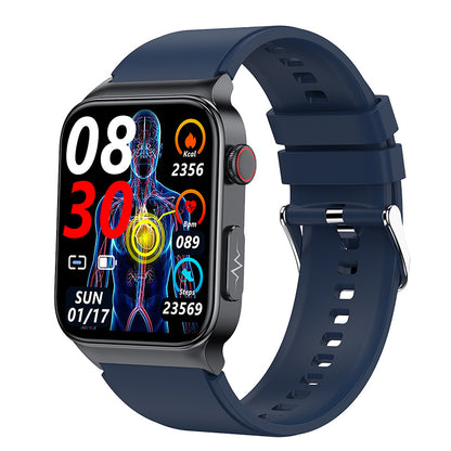 E500 Smart Blood Sugar Watch with ECG & PPG