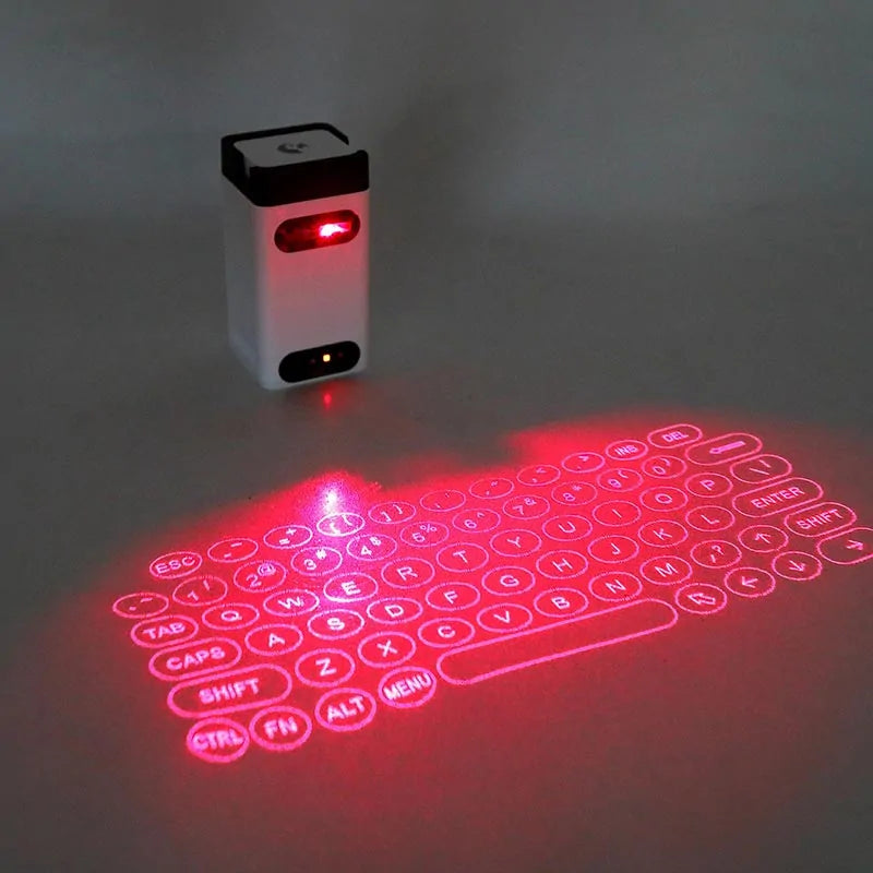 Bluetooth Virtual Laser Keyboard Wireless Projection