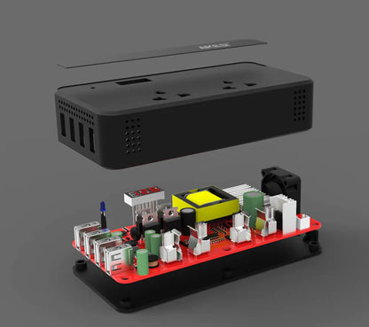 24V Car Power Inverter with Multifunctional Socket