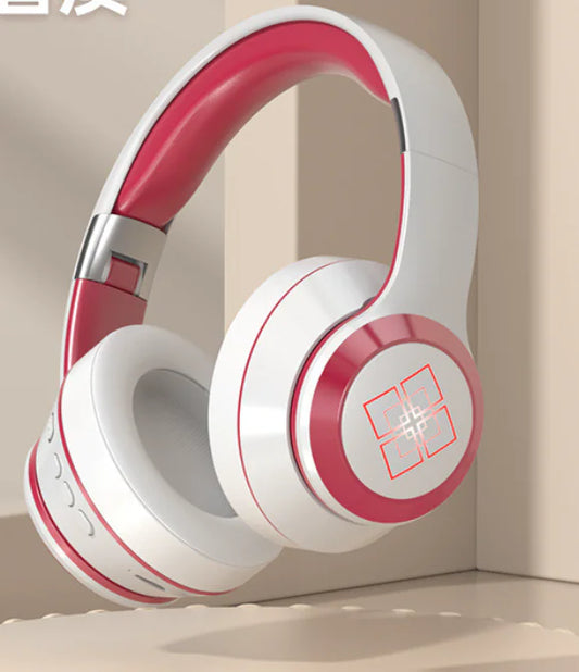 Wireless On-Ear Headphones - HD Sound, Deep Bass, 8H Playtime