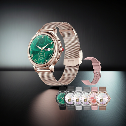 CF96 Women's Smartwatch with 1.2" Round Screen