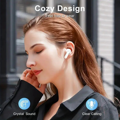 True Wireless Earbuds with 60H Playback and LED Display