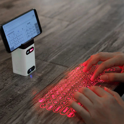 Bluetooth Virtual Laser Keyboard Wireless Projection