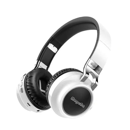 24-Hour Playtime BT Headphones with EQ Modes & Deep Bass