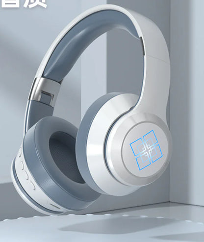 Wireless On-Ear Headphones - HD Sound, Deep Bass, 8H Playtime
